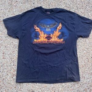 Harley-Davidson VTG Men’s Winchester VA Grove’s Black Shirt Size CL